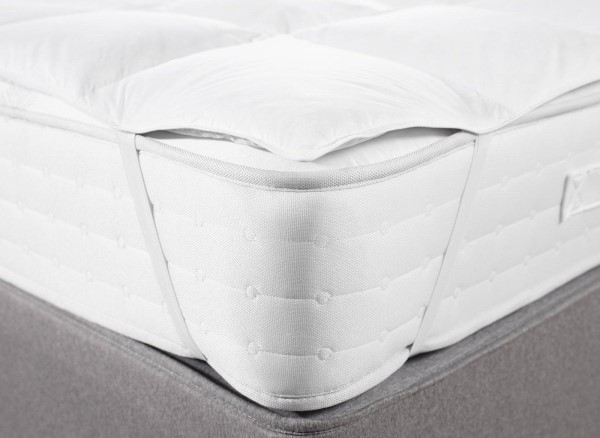 duck feather and down mattress protector