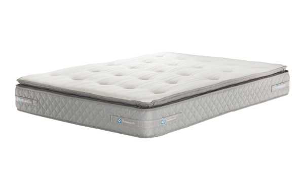 sealy 1400 pocket sprung pillowtop memory kingsize mattress