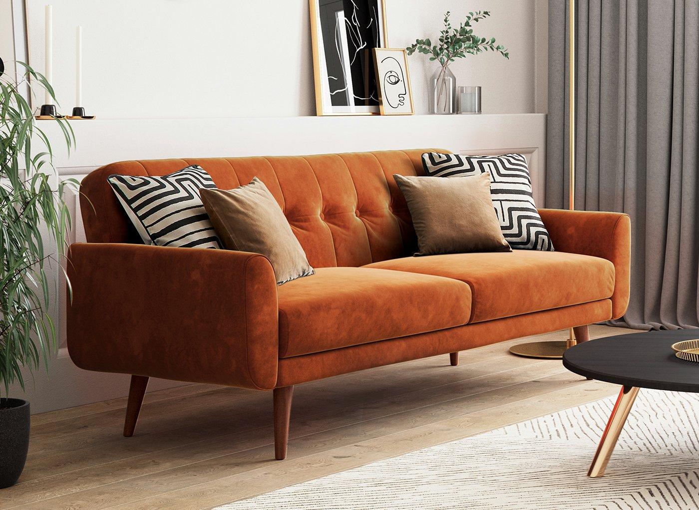 Buy Gallway 3 Seater Clic-Clac Sofa Bed | Want Mattress