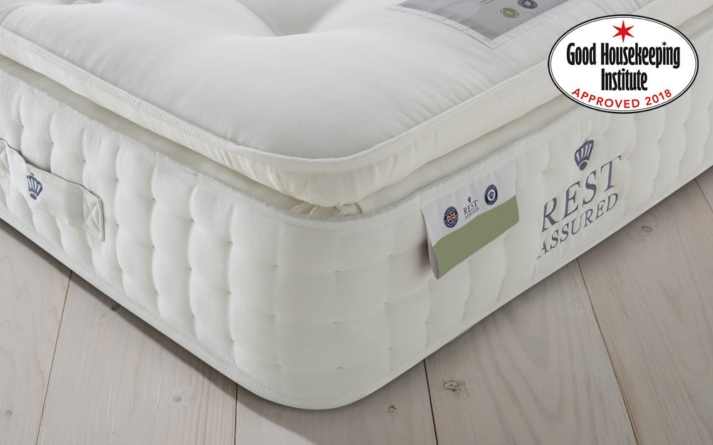 Buy Rest Assured Knowlton 2000 Pocket Latex Pillow Top Mattress