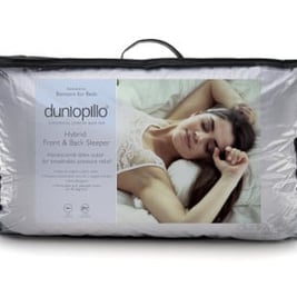 Dunlopillo Hybrid Front & Back Sleeper Pillow