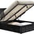 Birlea Hannover Black Crushed Velvet Fabric Ottoman Bed