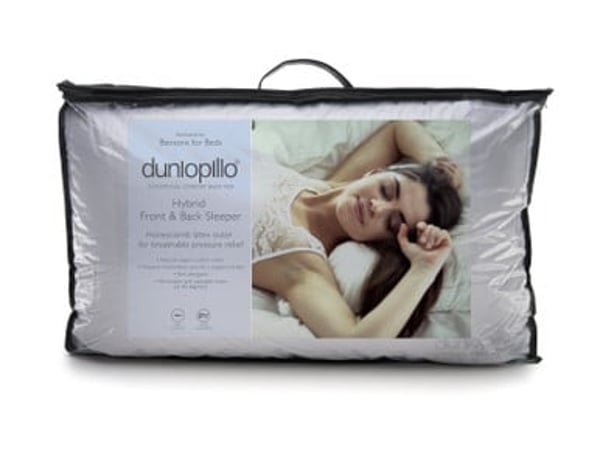 Dunlopillo Hybrid Front & Back Sleeper Pillow