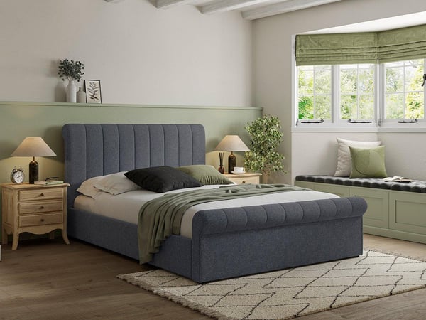 Sandy Upholstered Ottoman Bed Frame